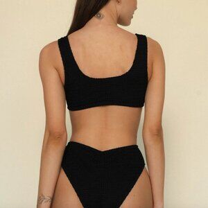 NWT Montce Black Crochet Ky One Piece